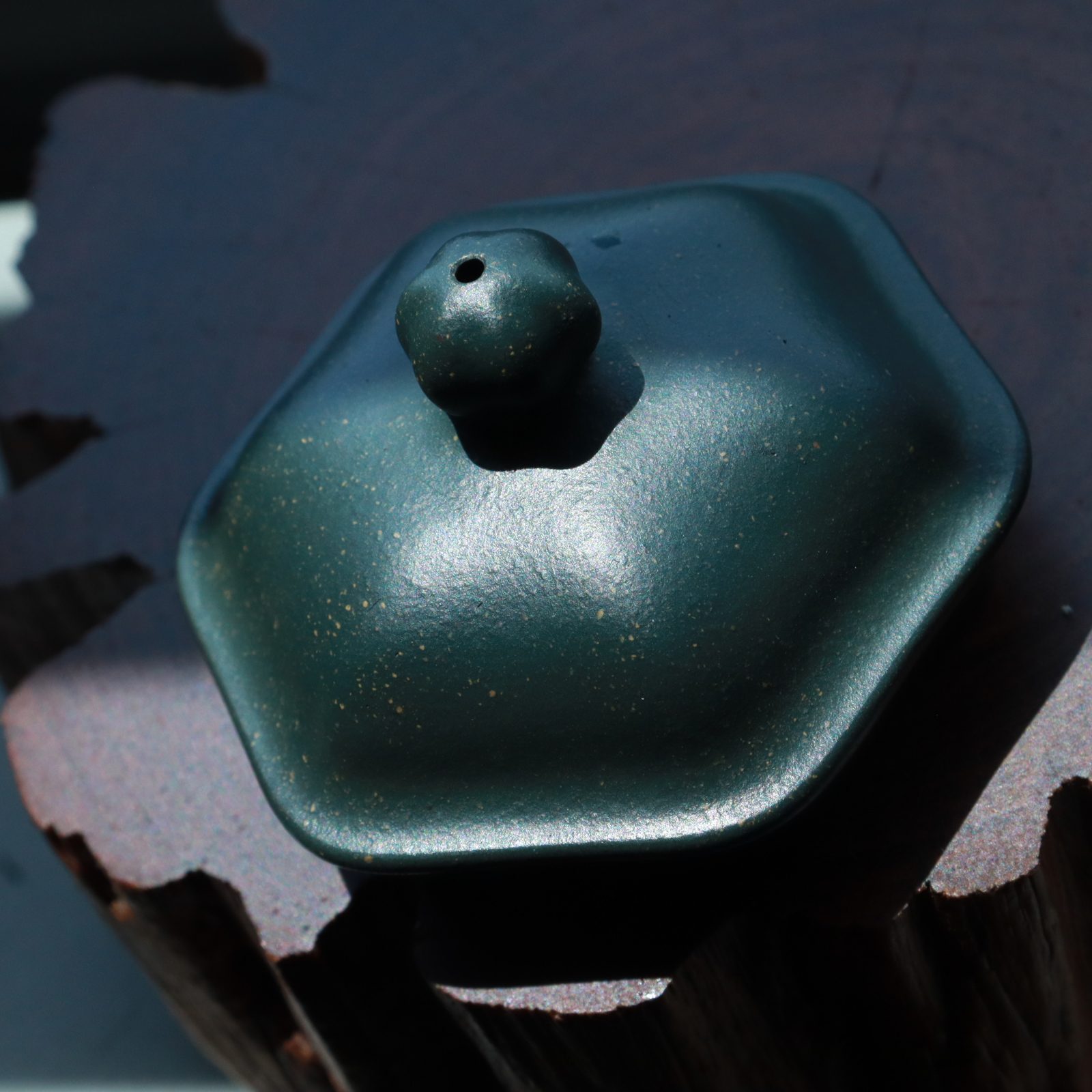 Ấm Tử Sa Lục Phương Liên Tử